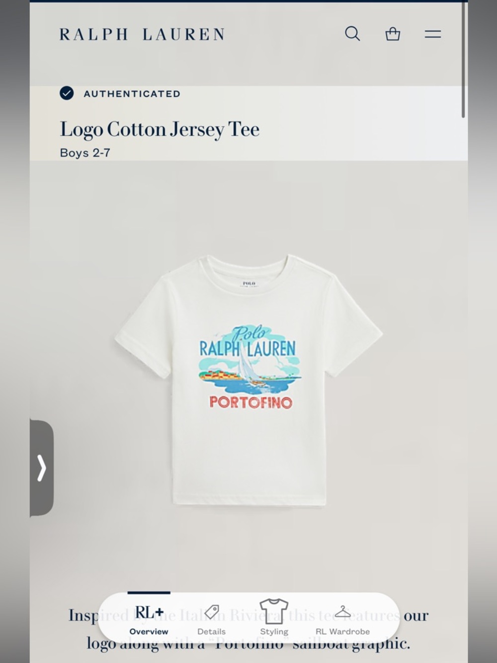 RL tee - Picture 2 of 5
